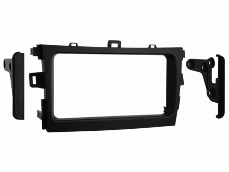 958223 Toyota Corolla 2009-2013-BLK Double Din For Sale