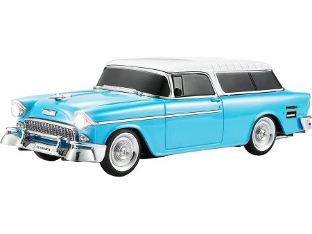 TRK-5500BT BLU Audiobox Blue1955 Replica Car Retro Ride Rechargeable Bluetooth Speaker Fashion