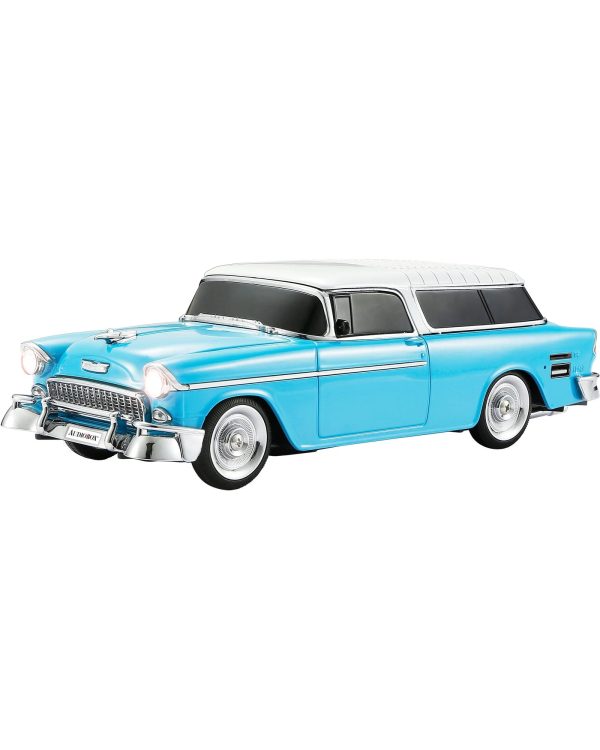 TRK-5500BT BLU Audiobox Blue1955 Replica Car Retro Ride Rechargeable Bluetooth Speaker Fashion