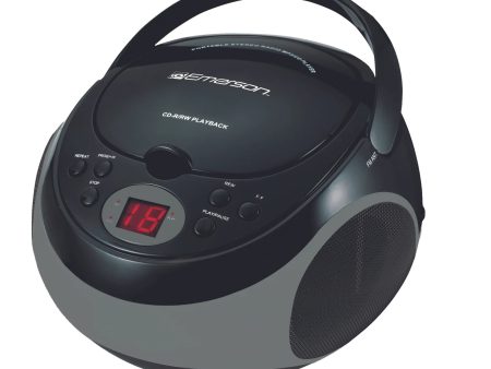 EPB-3000-BLACK Emerson Portable CD Player - Black For Cheap