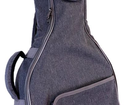 GBD-03GY Acoustic Dreadnought Guitar Gig Bag Gray 12 mm Pad Supply