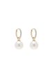 TOMEI Souly Bewitched Pearl Earrings, White Yellow Gold 585 (E802) Online Sale