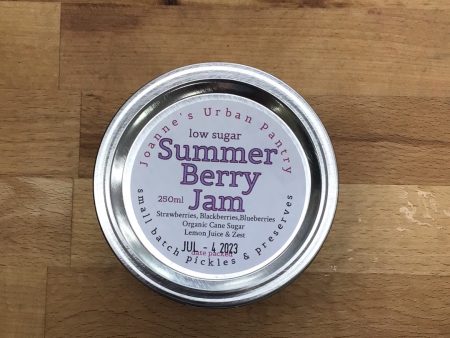 Summer Berry Jam 250ml Joanne’s Urban Pantry Online Hot Sale