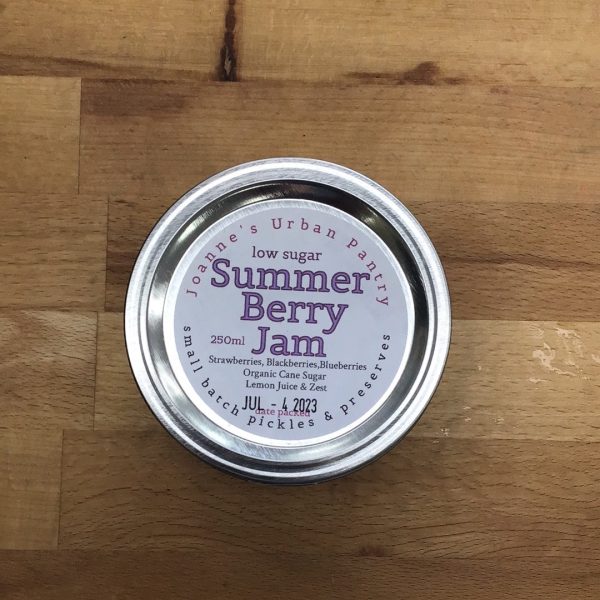 Summer Berry Jam 250ml Joanne’s Urban Pantry Online Hot Sale