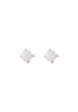 TOMEI Diamond Earrings, White+Rose Gold 750 For Cheap