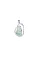 TOMEI Big Gourd Jade Pendant, White Gold 750 Fashion