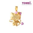 TOMEI X Hello Kitty with Arrow Pendant, Yellow Gold 916 For Sale