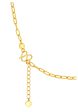 TOMEI Minimalist Link Necklace, Yellow Gold 999 (5G) Online now