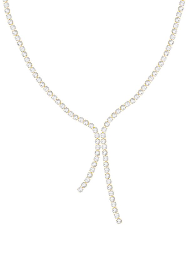 TOMEI Diamond Cut Collection Eternity Necklace, Yellow Gold 916 Cheap