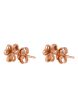 TOMEI Rouge Collection Clover Earrings, Rose Gold 750 Sale