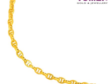 TOMEI Link Bracelet, Yellow Gold 916 Supply