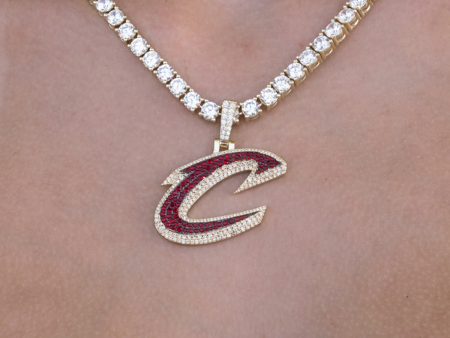 Cleveland Cavaliers Official NBA Logo Pendant Hot on Sale