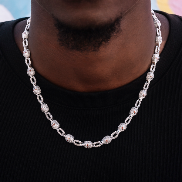 Pave Skull Chain Online now