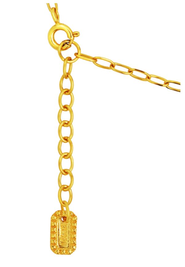 TOMEI Symphony Of Leaves Necklace, Yellow Gold 916 Supply