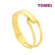 TOMEI Modern Bangle, Yellow Gold 999 (5D) Sale