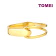 TOMEI Modern Bangle, Yellow Gold 999 (5D) Sale