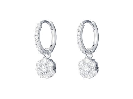 TOMEI Diamond Earrings, White Gold 750 For Discount