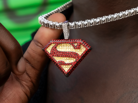 Official DC Comics Superman Logo Pendant Online Sale