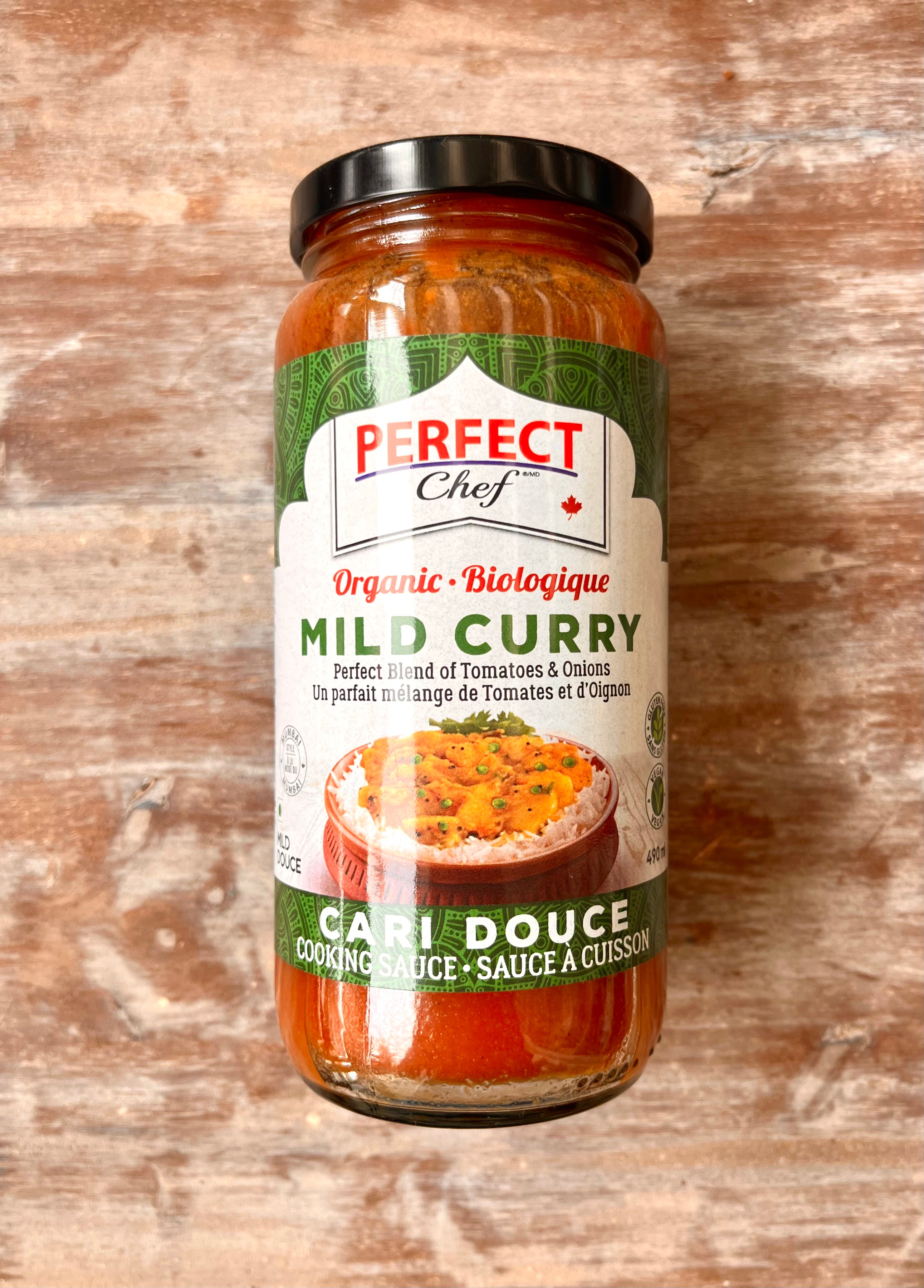 Organic Mild Curry Cooking Sauce By Perfect Chef Online now