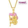 TOMEI My Melody with Parisienne Eiffel Joy Pendant, Yellow Gold 916 Discount