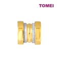 TOMEI Dual-Tone Lucky Roller Pendant, Yellow Gold 916 Online Hot Sale