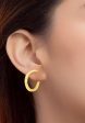 TOMEI C Loop Earrings, Yellow Gold 999 (5D) Supply