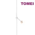 TOMEI Rosy Winter Collection Diamond Necklace, White+Rose Gold 585 Online Hot Sale