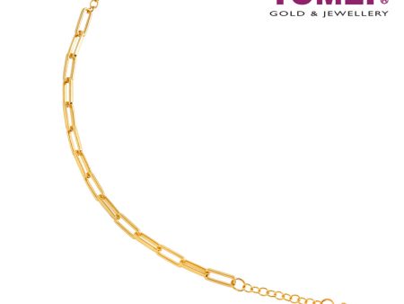 TOMEI Link Bracelet, Yellow Gold 999 (5D) on Sale