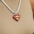 Official DC Comics Superman Logo Pendant Discount