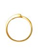 TOMEI Anastasia Extended C-Shape Ring, Yellow Gold 916 Fashion