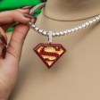 Official DC Comics Superman Logo Pendant Discount