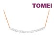 TOMEI Rouge Collection Smiley Necklace, Rose Gold 750 Supply