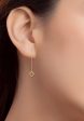 TOMEI [Online Exclusive] Lusso Italia Drop Clover Earrings, Yellow Gold 916 on Sale