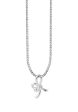 TOMEI Diamond Pendant Set, White+Rose Gold 585 on Sale