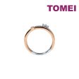 TOMEI Eternal Twine Collection Diamond Ring, White+Rose Gold 585 Online