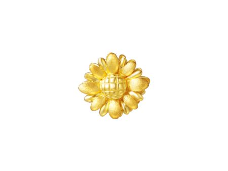 TOMEI Sunflower Charm, Yellow Gold 916 Cheap