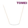 TOMEI Rouge Collection Smiley Necklace, Rose Gold 750 Supply