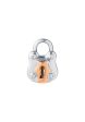 TOMEI Love Lock Collection Rose Beary Pendant, White Gold 750 Cheap