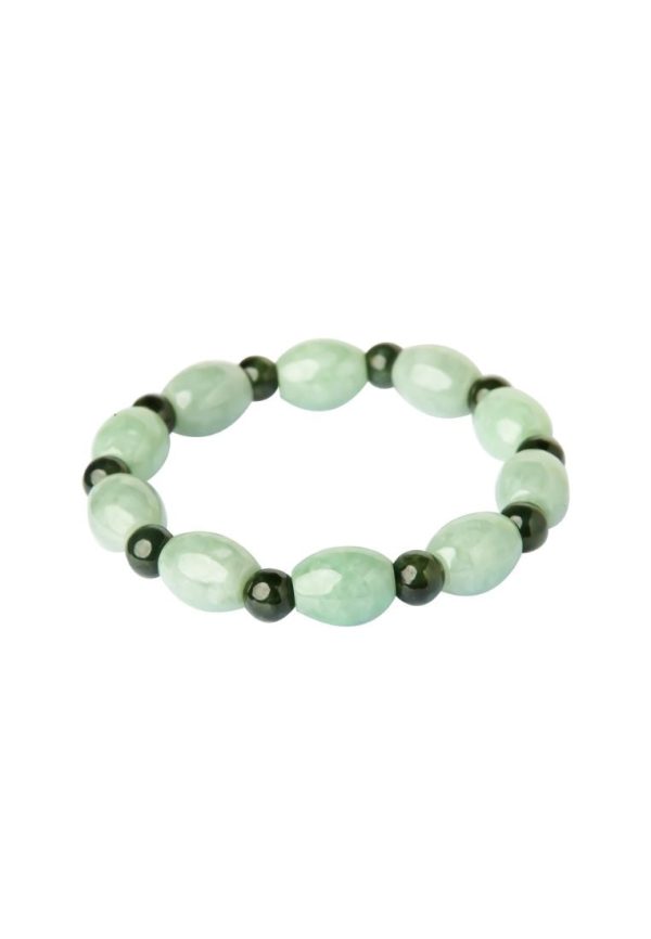 Tomei Palace Grace Mixed Green Jade Bracelet Online Sale