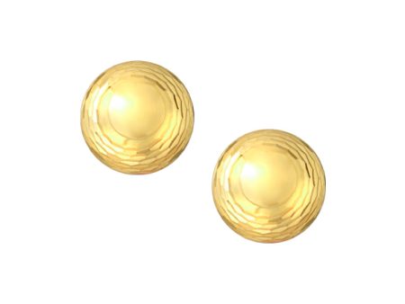 TOMEI Lusso Italia Dazzling Ball Earrings, Yellow Gold 916 Online Sale