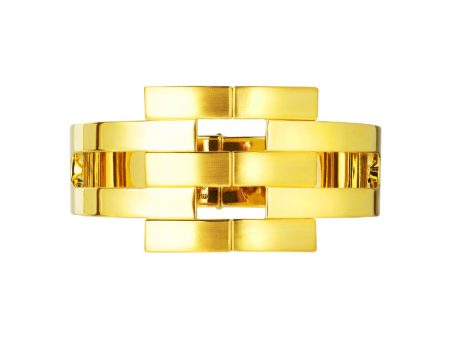 TOMEI Layered Bangle, Yellow Gold 999 (5D) Sale