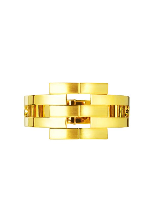 TOMEI Layered Bangle, Yellow Gold 999 (5D) Sale