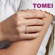 TOMEI Diamond Ring, White Gold 750 Supply