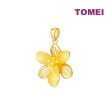 TOMEI Blooming Flower Pendant, Yellow Gold 999 Discount