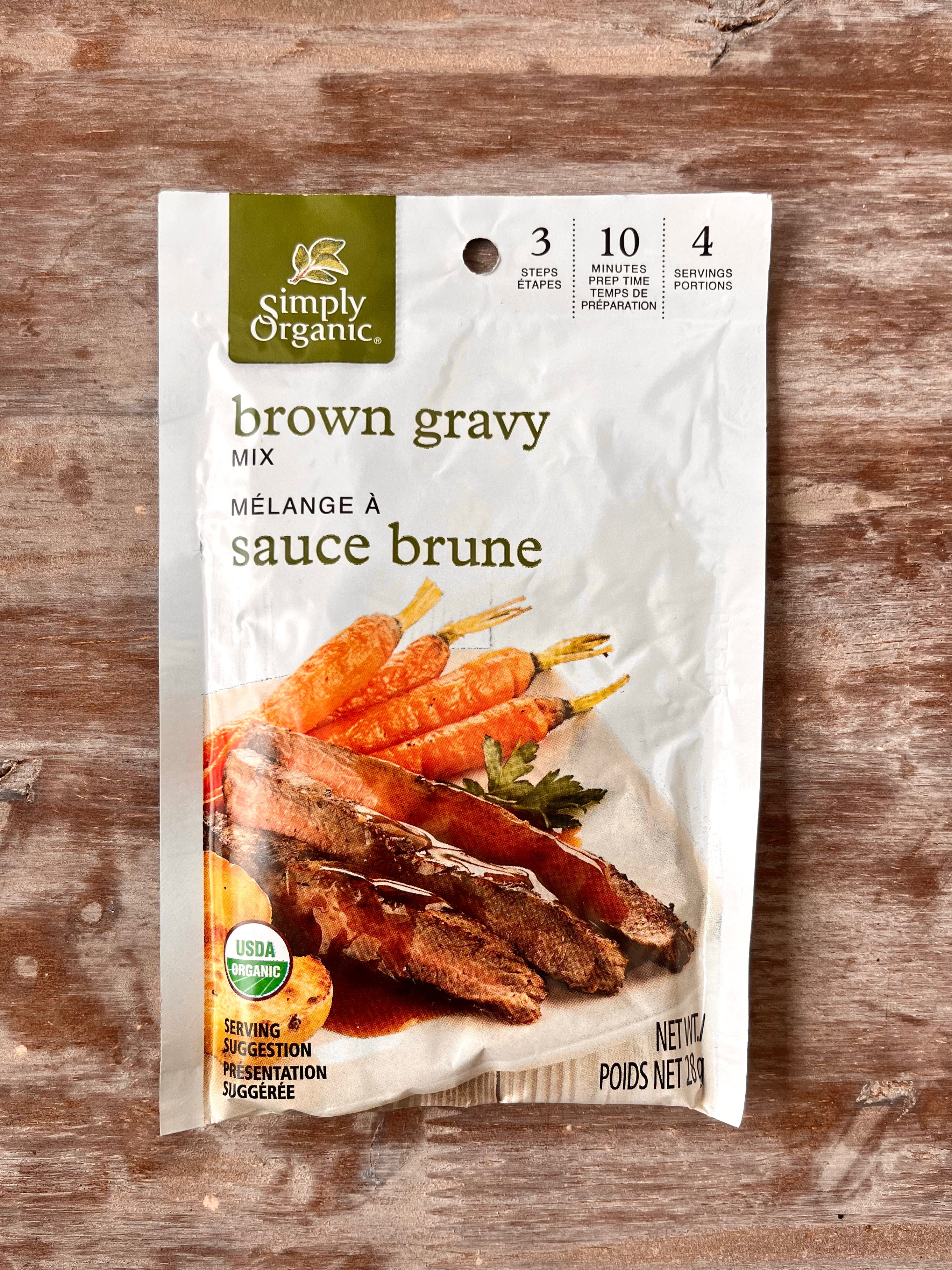 Brown Gravy Mix By Simply Organic Sale