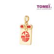 TOMEI Fu Pendant, Yellow Gold 916 Discount