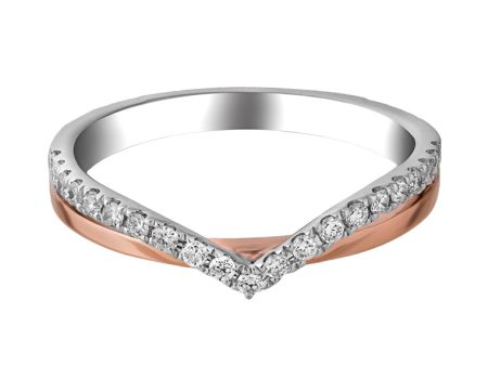 TOMEI Beyond Brilliance Diamond Ring, White+Rose Gold 585 (R4901WR) Cheap