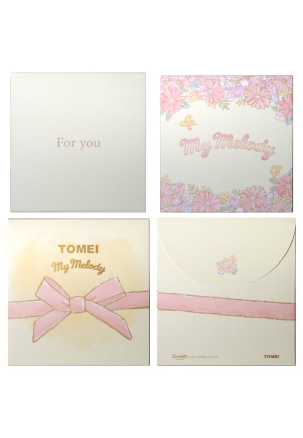 TOMEI X SANRIO My Melody Bloom Gold Foil 0.5G, Yellow Gold 9999 Online now