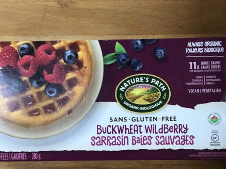 Blueberry Buckwheat Waffles By Nature’s Path For Cheap