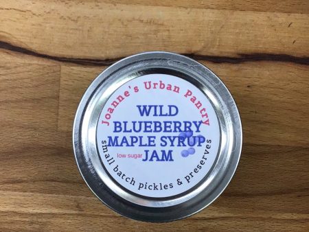 Wild Blueberry Maple Syrup Jam 250ml by Joanne’s Urban Pantry For Sale